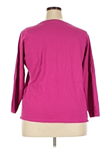 Woman Within 3/4 Sleeve T-Shirt (view 2)