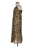 Buddy Love 100% Polyester Animal Print Brown Casual Dress Size S - photo 5