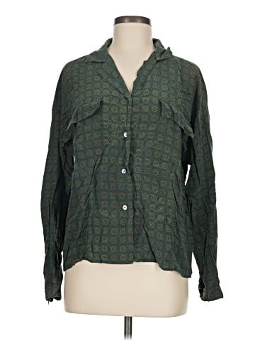 Calvin Klein Long Sleeve Button-Down Shirt (view 1)