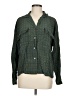Calvin Klein Green Long Sleeve Button-Down Shirt Size 6 - photo 1