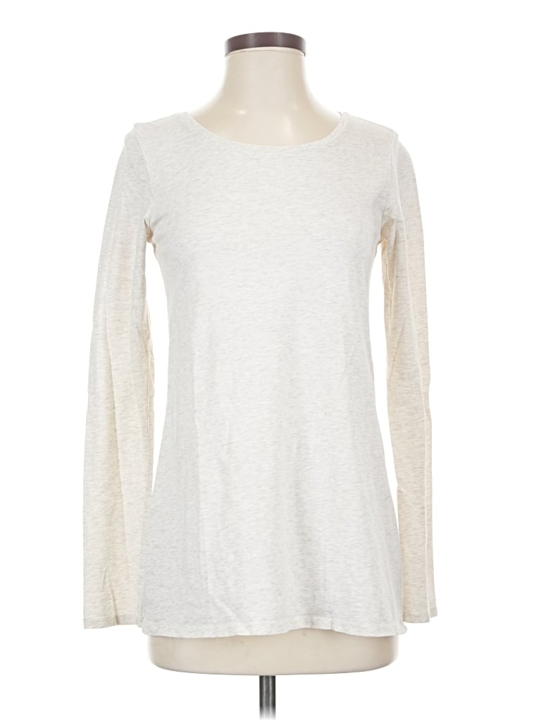 Pre-owned Purejill Long Sleeve T-shirt In Ivory