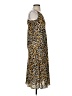 Buddy Love 100% Polyester Animal Print Brown Casual Dress Size S - photo 4