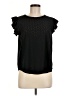Kim & Cami Black Short Sleeve Top Size M - photo 1