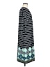 Christopher & Banks Print Teal Casual Dress Size M - photo 4