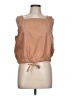 Madewell Tan Sleeveless Blouse Size L - photo 1