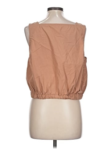 Madewell Square-Neck Bubble Top (view 2)