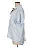 Robert Graham Blue Short Sleeve Blouse Size L - photo 5