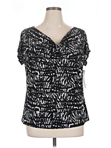 Notations Short Sleeve Blouse (view 1)