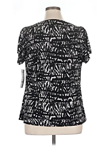 Notations Short Sleeve Blouse (view 2)