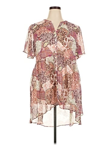 Cato Short Sleeve Blouse (view 1)