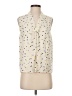 Kate Spade New York 100% Polyester Ivory Sleeveless Blouse Size XS - photo 1