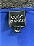 Coco Bianco Blue 3/4 Sleeve Top Size L - photo 7
