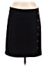J. McLaughlin Solid Black Casual Skirt Size 8 - photo 1