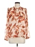 Adelyn Rae 100% Polyester Orange 3/4 Sleeve Blouse Size M - photo 1