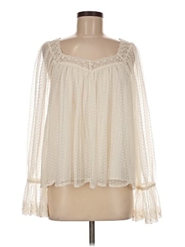 Ann Taylor LOFT Long Sleeve Blouse (view 1)