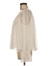 Ann Taylor LOFT 100% Polyester Ivory Long Sleeve Blouse Size M - photo 5