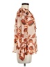 Adelyn Rae 100% Polyester Orange 3/4 Sleeve Blouse Size M - photo 4