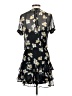 Aqua 100% Polyester Floral Black Cocktail Dress Size S - photo 2