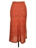 Elodie 100% Polyester Polka Dots Orange Casual Skirt Size XL - photo 1