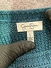 Jessica Simpson Solid Teal Pullover Sweater Size L - photo 7