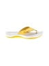 Clarks Yellow Flip Flops Size 9 - photo 1