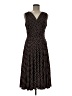 Ronni Nicole Polka Dots Black Cocktail Dress Size 6 - photo 1