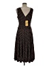 Ronni Nicole Polka Dots Black Cocktail Dress Size 6 - photo 2