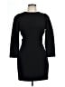 Zara Solid Black Cocktail Dress Size L - photo 1