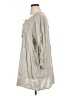 Solitaire 100% Rayon Gray 3/4 Sleeve Blouse Size 1X - photo 5