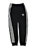 Adidas 100% Polyester Black Track Pants Size S (kids) - photo 1