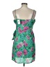 Flying Tomato 100% Polyester Tropical Green Cocktail Dress Size L - photo 2