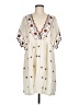 DX Collection Floral Ivory Casual Dress Size M - photo 1