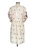 DX Collection Floral Ivory Casual Dress Size M - photo 2
