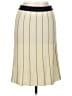 Tory Burch Stripes Ivory Yellow Casual Skirt Size M - photo 1