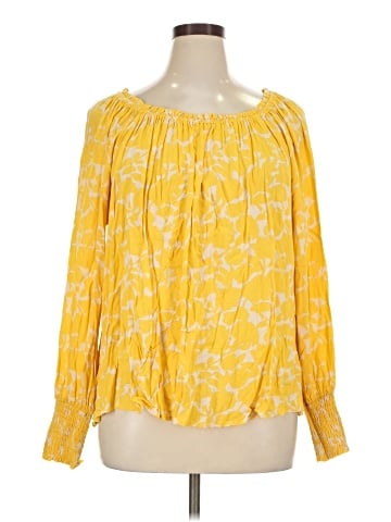 Terra & Sky Long Sleeve Blouse (view 1)