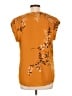 Daniel Rainn 100% Polyester Orange Short Sleeve Blouse Size L - photo 2