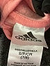 Adidas 100% Cotton Pink Sweatshirt Size 7 - 8 - photo 3