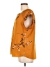 Daniel Rainn 100% Polyester Orange Short Sleeve Blouse Size L - photo 5