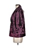 Susan Graver 100% Polyester Print Purple Blazer Size M - photo 5