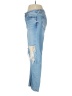 Zara Basic 100% Baumwolle Color Block Blue Jeans Size 4 - photo 5