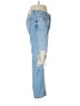 Zara Basic 100% Baumwolle Color Block Blue Jeans Size 4 - photo 4