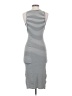 Monteau Stripes White Casual Dress Size XS - photo 2