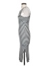 Monteau Stripes White Casual Dress Size XS - photo 5