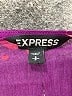 Express 100% Polyester Graphic Purple Cocktail Dress Size S - photo 7