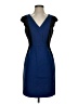 Zara Basic Color Block Blue Cocktail Dress Size S - photo 1