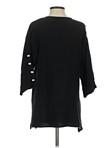 I.C. By Connie K 3/4 Sleeve Button-Down Shirt (view 2)
