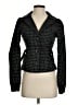 Free People 100% Cotton Houndstooth Black Jacket Size 2 - photo 1