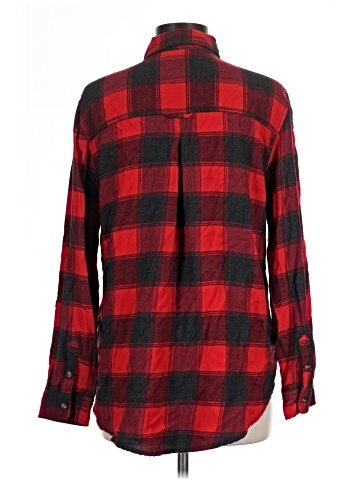 American Eagle Outfitters Long Sleeve Button-Down Shirt (view 2)