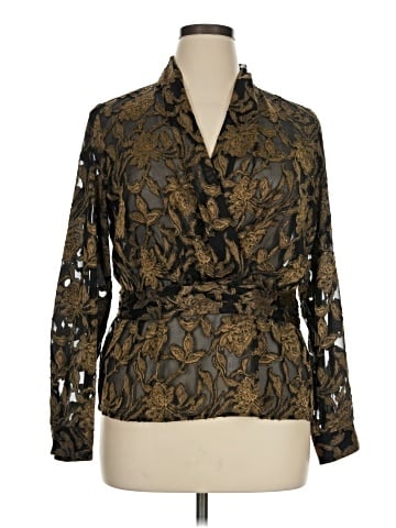 Jones New York Long Sleeve Blouse (view 1)