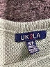UK 2 LA Green Cardigan Size S - photo 7